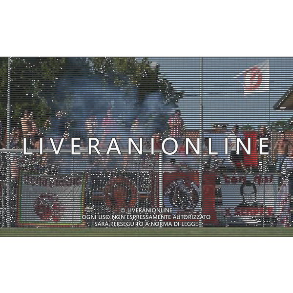 Coppa Italia TIM Cup 2016/2017 Primo Turno Campodarsego (PD) - 30.07.2016 Campodarsego-Maceratese Nella Foto:tifosi maceratese /Ph.Vitez-Ag. Aldo Liverani