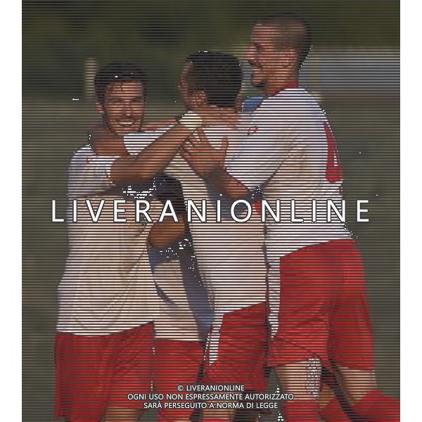 Coppa Italia TIM Cup 2016/2017 Primo Turno Campodarsego (PD) - 30.07.2016 Campodarsego-Maceratese Nella Foto:turchetta gianluca esulta /Ph.Vitez-Ag. Aldo Liverani