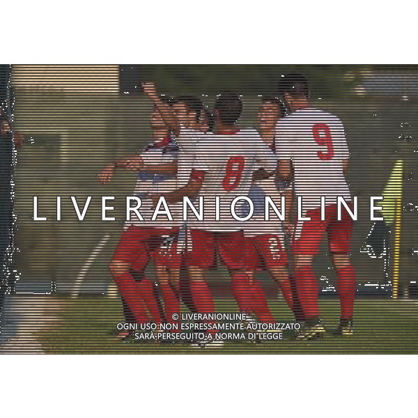 Coppa Italia TIM Cup 2016/2017 Primo Turno Campodarsego (PD) - 30.07.2016 Campodarsego-Maceratese Nella Foto:turchetta gianluca esulta /Ph.Vitez-Ag. Aldo Liverani