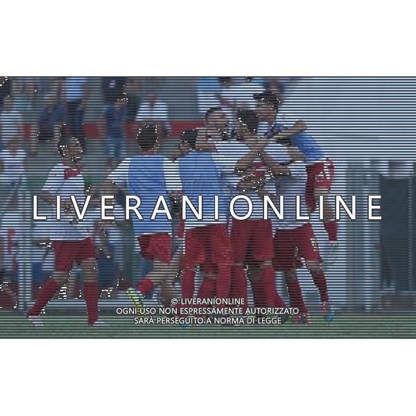 Coppa Italia TIM Cup 2016/2017 Primo Turno Campodarsego (PD) - 30.07.2016 Campodarsego-Maceratese Nella Foto:i giocatori della maceratese festegiano /Ph.Vitez-Ag. Aldo Liverani