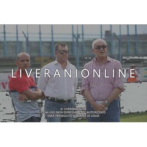 Antonio Filippini e presidente Renzo Cavagna, singoli Lumezzane ,Lumezzane 30 luglio 2016 AG ALDO LIVERANI SAS