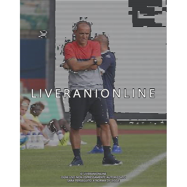 ANtonio Filippini allenatore del Lumezzane,singoli Lumezzane ,Brescia 30 luglio 2016. AG ALDO LIVERANI SAS