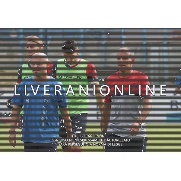ANtonio Filippini allenatore del Lumezzane,singoli Lumezzane ,Brescia 30 luglio 2016. Ph Fotolive Simone Venezia