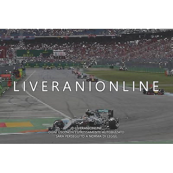 Lewis Hamilton (GBR) Mercedes AMG F1 W07 Hybrid. 31.07.2016. Formula 1 World Championship, Rd 12, German Grand Prix, Hockenheim, Germany, Race Day. AG ALDO LIVERANI SAS ONLY ITALY