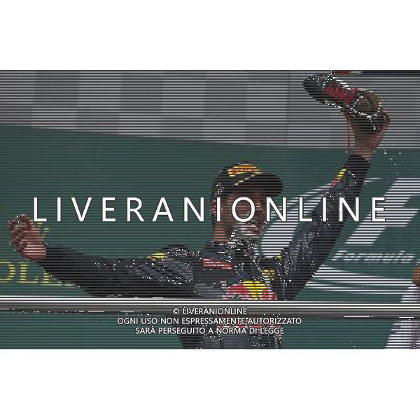 2nd place Daniel Ricciardo (AUS) Red Bull Racing RB12. 31.07.2016. Formula 1 World Championship, Rd 12, German Grand Prix, Hockenheim, Germany, Race Day. AG ALDO LIVERANI SAS ONLY ITALY