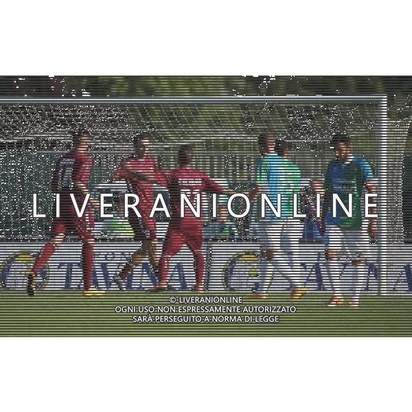esultanza rigore Reggiana 0-1 ,Feralpisalo-Reggiana partita coppa italia,salo 31 luglio 2016.Ph Fotolive, Simone Venezia e Filippo Venezia / AGENZIA ALDO LIVERANI SAS FeralpiSalo\' - Reggiana Coppa Italia Tim Cup 31 luglio 2016 