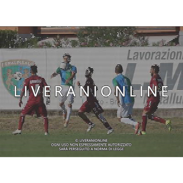 Andrea Bracaletti ,Feralpisalo-Reggiana partita coppa italia,salo 31 luglio 2016.Ph Fotolive, Simone Venezia e Filippo Venezia/AGENZIA ALDO LIVERANI SAS FeralpiSalo\' - Reggiana Coppa Italia Tim Cup 31 luglio 2016 