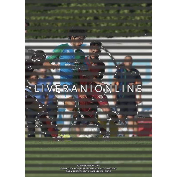 Andrea Settembrini ,Feralpisalo-Reggiana partita coppa italia,salo 31 luglio 2016.Ph Fotolive, Simone Venezia e Filippo Venezia/AGENZIA ALDO LIVERANI SAS FeralpiSalo\' - Reggiana Coppa Italia Tim Cup 31 luglio 2016 