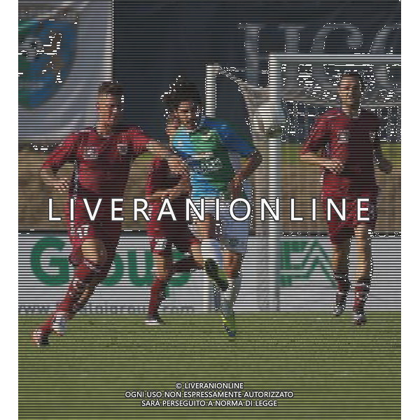 Andrea Settembrini ,Feralpisalo-Reggiana partita coppa italia,salo 31 luglio 2016.Ph Fotolive, Simone Venezia e Filippo Venezia/AGENZIA ALDO LIVERANI SAS FeralpiSalo\' - Reggiana Coppa Italia Tim Cup 31 luglio 2016 