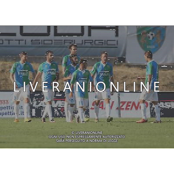 esultanza 1-1 ,Feralpisalo-Reggiana partita coppa italia,salo 31 luglio 2016.Ph Fotolive, Simone Venezia e Filippo Venezia/AGENZIA ALDO LIVERANI SAS FeralpiSalo\' - Reggiana Coppa Italia Tim Cup 31 luglio 2016 