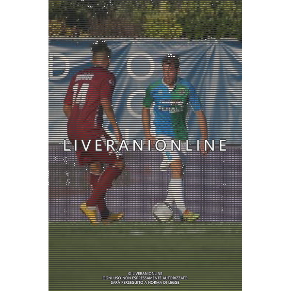 Federico Maracchi ,Feralpisalo-Reggiana partita coppa italia,salo 31 luglio 2016.Ph Fotolive, Simone Venezia e Filippo Venezia/AGENZIA ALDO LIVERANI SAS FeralpiSalo\' - Reggiana Coppa Italia Tim Cup 31 luglio 2016 