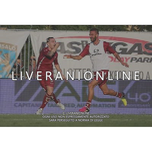 esultanza gol 1-2 , Feralpisalo Reggaina coppa Italia, Salo 31 luglio 2016. Ph Fotolive Filippo Venezia/AGENZIA ALDO LIVERANI SAS FeralpiSalo\' - Reggiana Coppa Italia Tim Cup 31 luglio 2016 