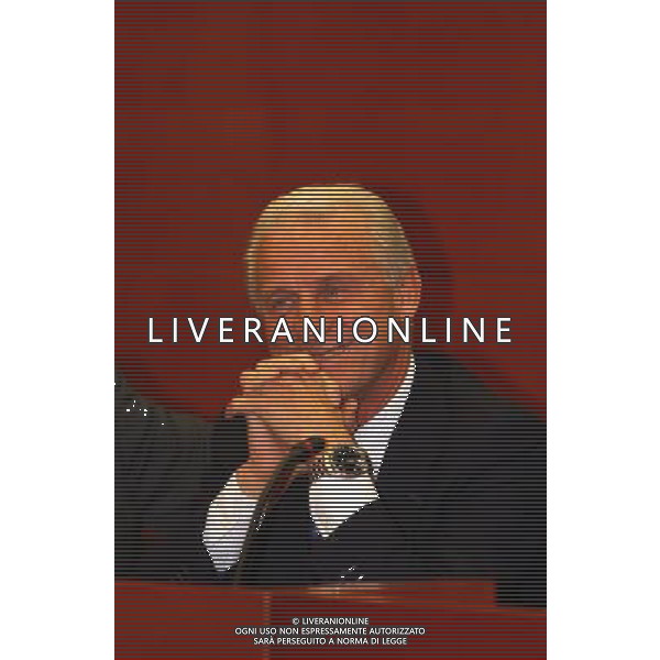 MILANO, 20-05-03 DFP/MARCO DE PONTI PRESENTAZIONE LIBRO GIAMPIERO BONIPERTI: NELLA FOTO GIOVANNI TRAPATTONI AG ALDO LIVERANI SAS