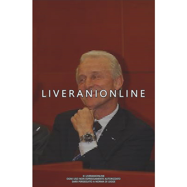 MILANO, 20-05-03 DFP/MARCO DE PONTI PRESENTAZIONE LIBRO GIAMPIERO BONIPERTI: NELLA FOTO GIOVANNI TRAPATTONI AG ALDO LIVERANI SAS