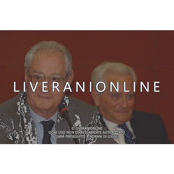 MILANO, 20-05-03 DFP/MARCO DE PONTI PRESENTAZIONE LIBRO GIAMPIERO BONIPERTI: NELLA FOTO CESARE ROMITI AG ALDO LIVERANI SAS