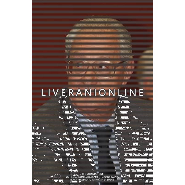 MILANO, 20-05-03 DFP/MARCO DE PONTI PRESENTAZIONE LIBRO GIAMPIERO BONIPERTI: NELLA FOTO CESARE ROMITI AG ALDO LIVERANI SAS
