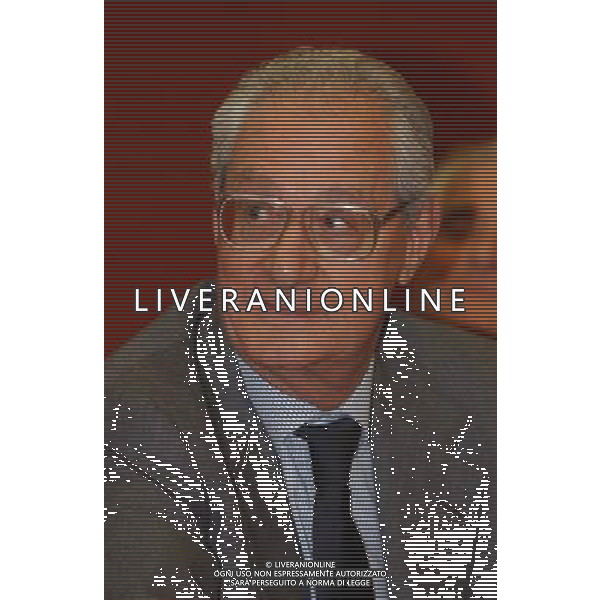 MILANO, 20-05-03 DFP/MARCO DE PONTI PRESENTAZIONE LIBRO GIAMPIERO BONIPERTI: NELLA FOTO CESARE ROMITI AG ALDO LIVERANI SAS
