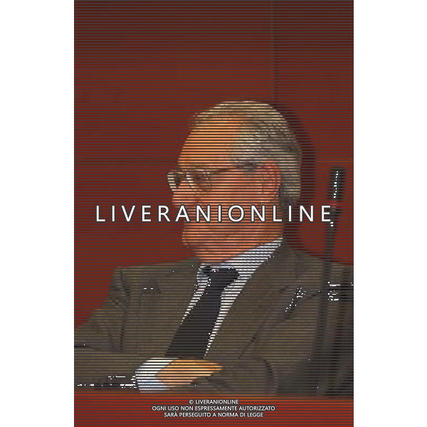 MILANO, 20-05-03 DFP/MARCO DE PONTI PRESENTAZIONE LIBRO GIAMPIERO BONIPERTI: NELLA FOTO CESARE ROMITI AG ALDO LIVERANI SAS
