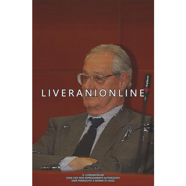 MILANO, 20-05-03 DFP/MARCO DE PONTI PRESENTAZIONE LIBRO GIAMPIERO BONIPERTI: NELLA FOTO CESARE ROMITI AG ALDO LIVERANI SAS