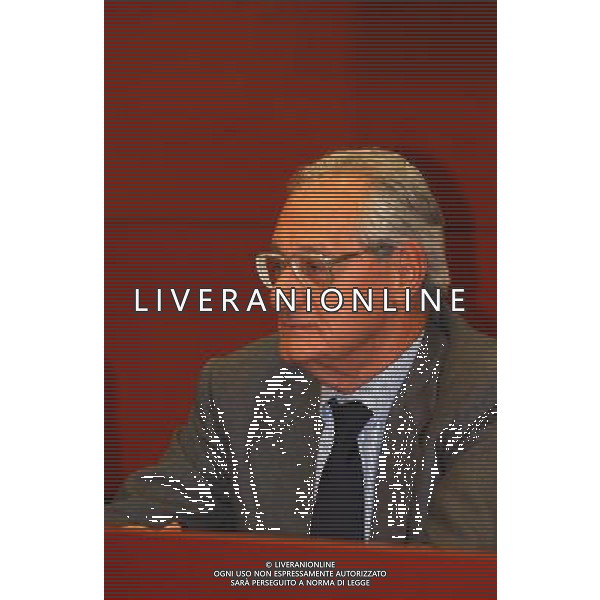 MMILANO, 20-05-03 DFP/MARCO DE PONTI PRESENTAZIONE LIBRO GIAMPIERO BONIPERTI: NELLA FOTO CESARE ROMITI AG ALDO LIVERANI SAS