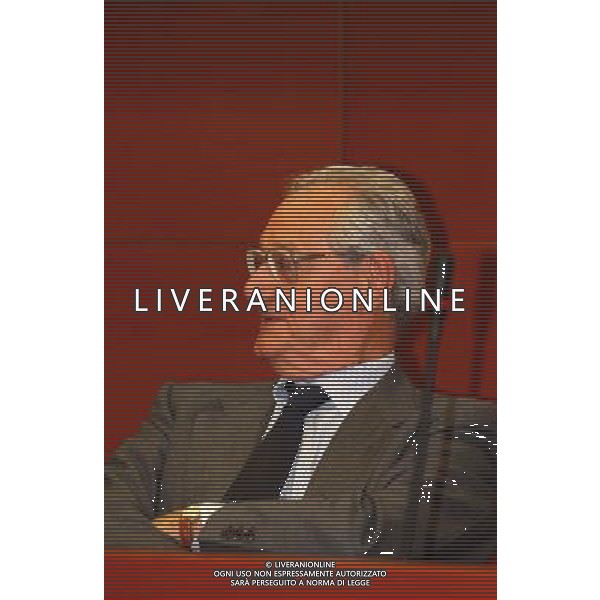 MILANO, 20-05-03 DFP/MARCO DE PONTI PRESENTAZIONE LIBRO GIAMPIERO BONIPERTI: NELLA FOTO CESARE ROMITI AG ALDO LIVERANI SAS