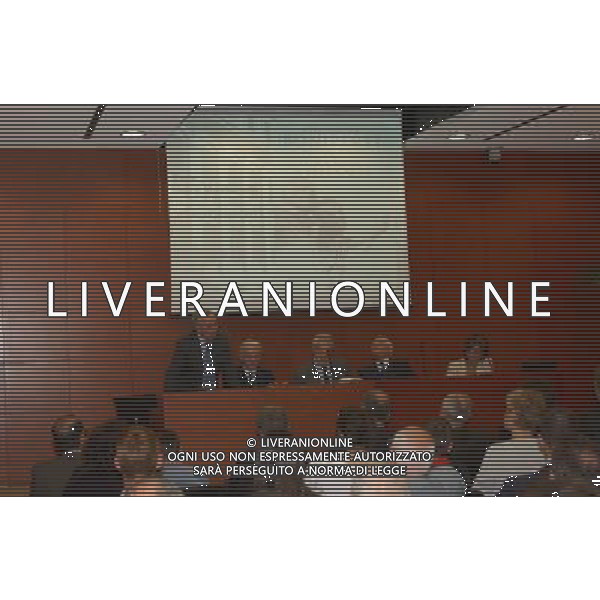 MILANO, 20-05-03 DFP/MARCO DE PONTI PRESENTAZIONE LIBRO GIAMPIERO BONIPERTI: NELLA FOTO CANDIDO CANNAVO-CESARE ROMITI -GIAMPIERO BONIPERTI GIOVANNI TRAPATTONI ED ENRICA SPERONI AG ALDO LIVERANI SAS