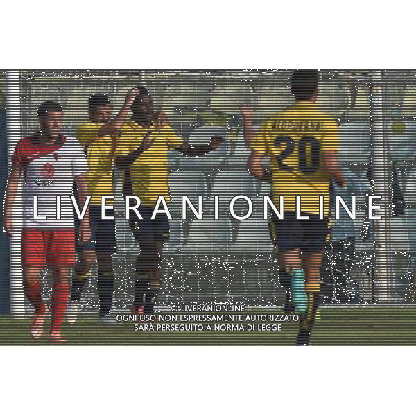 MODENA - FRANCAVILLA COPPA ITALIA TIM CUP 31 LUGLIO 2016 NELLA FOTO ESULTANZA DOPO IL GOL DI DIAKITE ©optimafoto/AGENZIA ALDO LIVERANI SAS