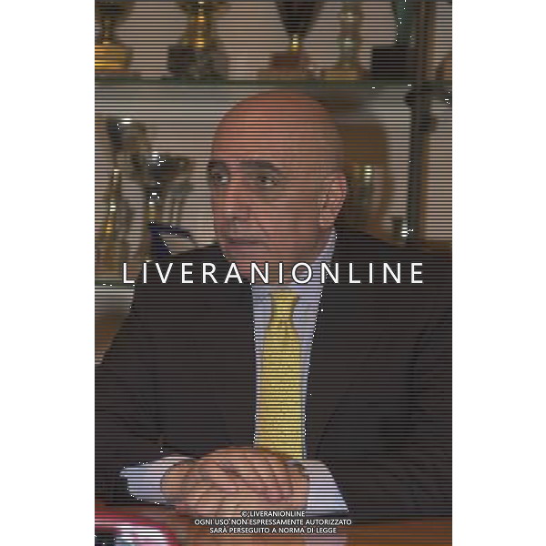 MILANO,10-07-02 DFP/FOTO GIORGIO RAVEZZANI ADRIANO GALLIANI ALLA GAZZETTA DELLO SPORT AG ALDO LIVERANI SAS