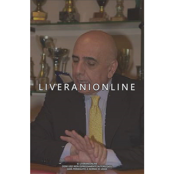 MILANO,10-07-02 DFP/FOTO GIORGIO RAVEZZANI ADRIANO GALLIANI ALLA GAZZETTA DELLO SPORT AG ALDO LIVERANI SAS