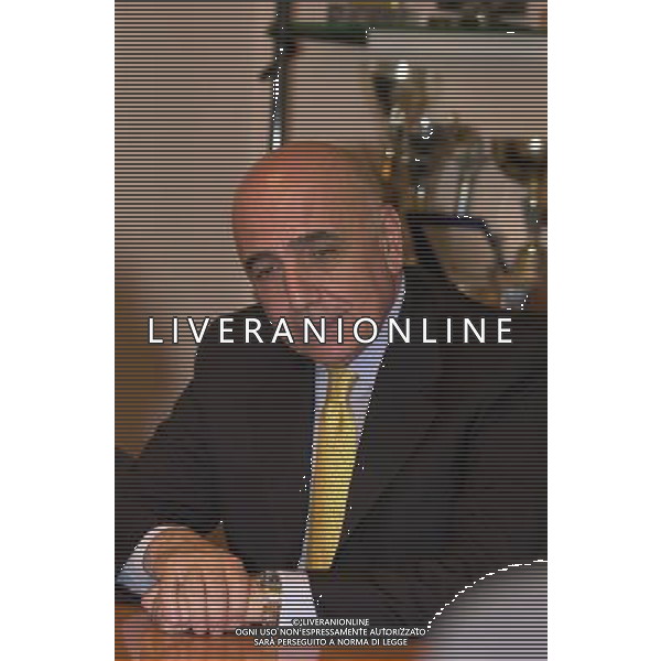 MILANO,10-07-02 DFP/FOTO GIORGIO RAVEZZANI ADRIANO GALLIANI ALLA GAZZETTA DELLO SPORT AG ALDO LIVERANI SAS
