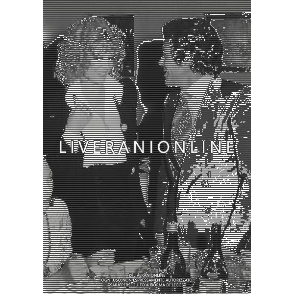 RETROSPETTIVA GUSTAVO GIAGNONI ALLENATORE CALCIO NELLAFOTO GUSTAVO GIAGNONI CON ISABELLA BIAGINI AG ALDO LIVERANI SAS