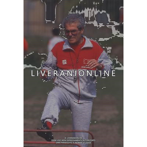 RETROSPETTIVA GUSTAVO GIAGNONI ALLENATORE CALCIO NELLAFOTO GUSTAVO GIAGNONI AG ALDO LIVERANI SAS