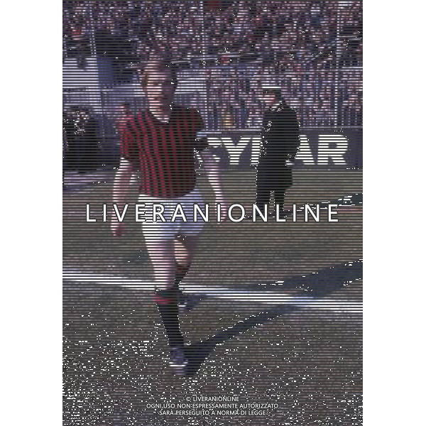 RETROSPETTIVA ROMEO BENETTI CALCIATORE NELLA FOTO ROMEO BENETTI AG ALDO LIVERANI SAS