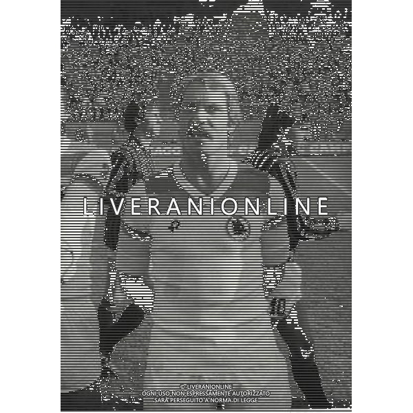 RETROSPETTIVA ROMEO BENETTI CALCIATORE NELLA FOTO ROMEO BENETTI AG ALDO LIVERANI SAS