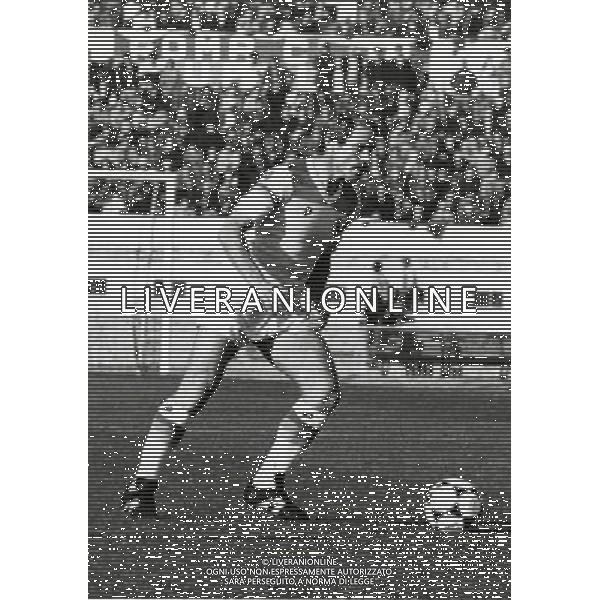 RETROSPETTIVA ROMEO BENETTI CALCIATORE NELLA FOTO ROMEO BENETTI AG ALDO LIVERANI SAS
