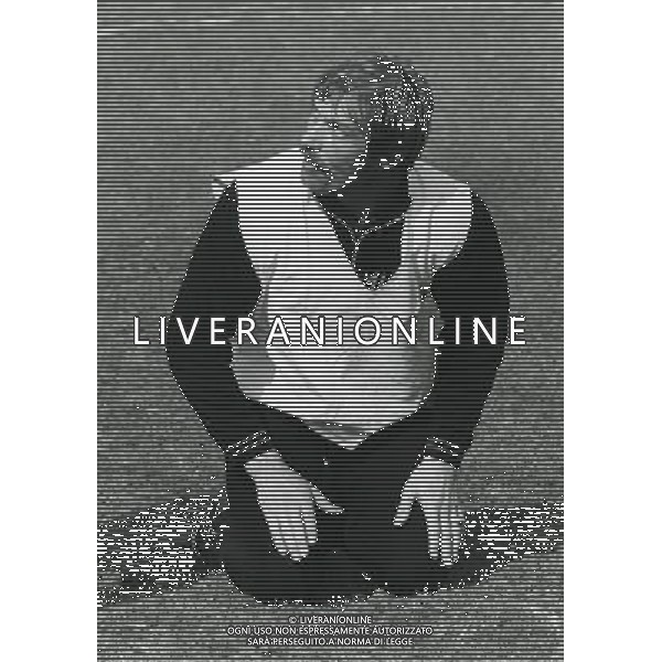 RETROSPETTIVA ROMEO BENETTI CALCIATORE NELLA FOTO ROMEO BENETTI AG ALDO LIVERANI SAS