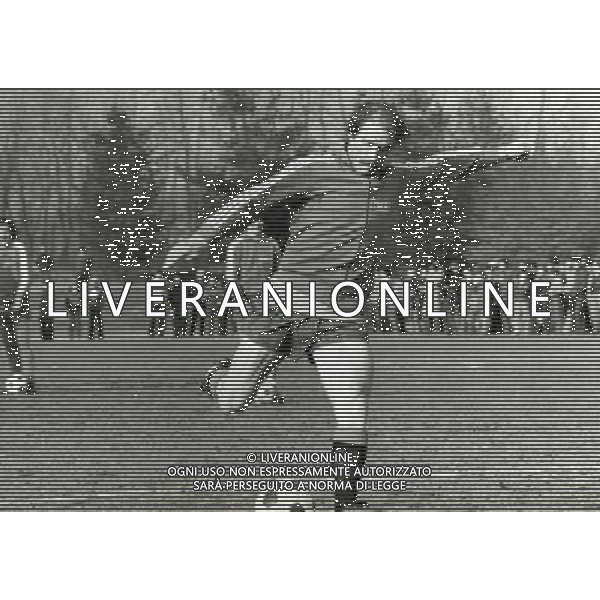 RETROSPETTIVA ROMEO BENETTI CALCIATORE NELLA FOTO ROMEO BENETTI AG ALDO LIVERANI SAS
