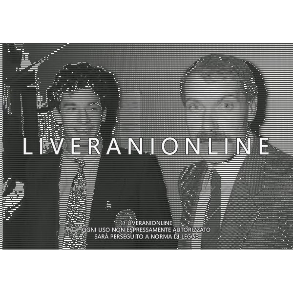 RETROSPETTIVA ROMEO BENETTI CALCIATORE NELLA FOTO ROMEO BENETTI CON GIANLUCA VIALLI AG ALDO LIVERANI SAS