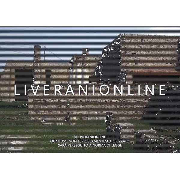 CAMPANIA -POMPEI NELLA FOTO POMPEI-TEMPIO DI APOLLO AG ALDO LIVERANI SAS