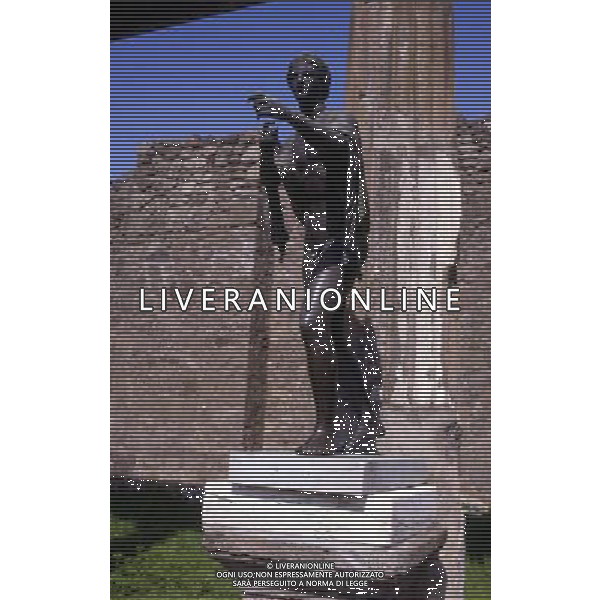 CAMPANIA -POMPEI NELLA FOTO POMPEI-TEMPIO DI APOLLO AG ALDO LIVERANI SAS