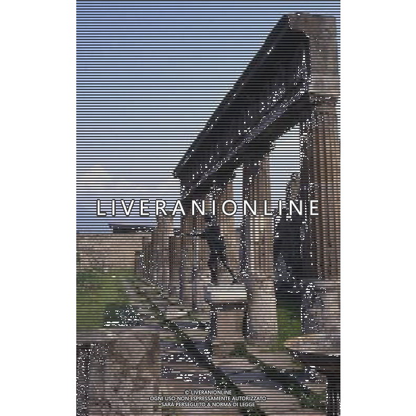 CAMPANIA -POMPEI NELLA FOTO POMPEI-TEMPIO DI APOLLO AG ALDO LIVERANI SAS