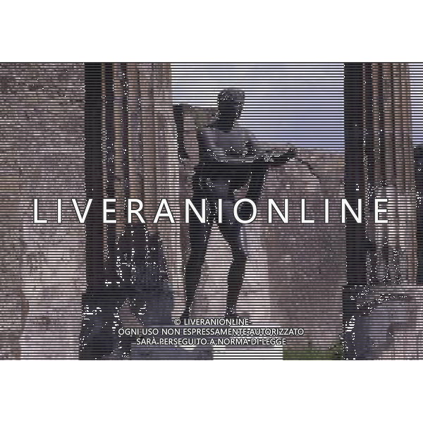 CAMPANIA -POMPEI NELLA FOTO POMPEI-TEMPIO DI APOLLO AG ALDO LIVERANI SAS