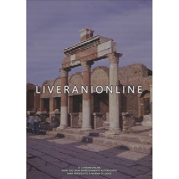 CAMPANIA -POMPEI NELLA FOTO POMPEI- IL MACELLUM AG ALDO LIVERANI SAS