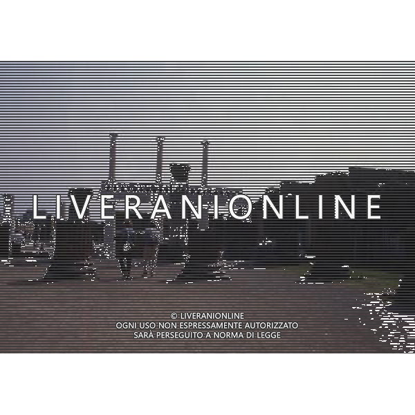 CAMPANIA -POMPEI NELLA FOTO POMPEI-BASILICA E PORTICATO OCCIDENTALE DEL FORO AG ALDO LIVERANI SAS