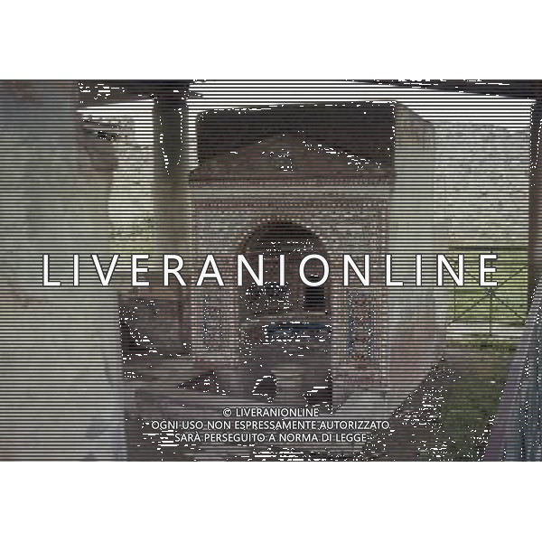 CAMPANIA-POMPEI NELLA FOTO POMPEI-FONTANA MOSAICO AG ALDO LIVERANI SAS