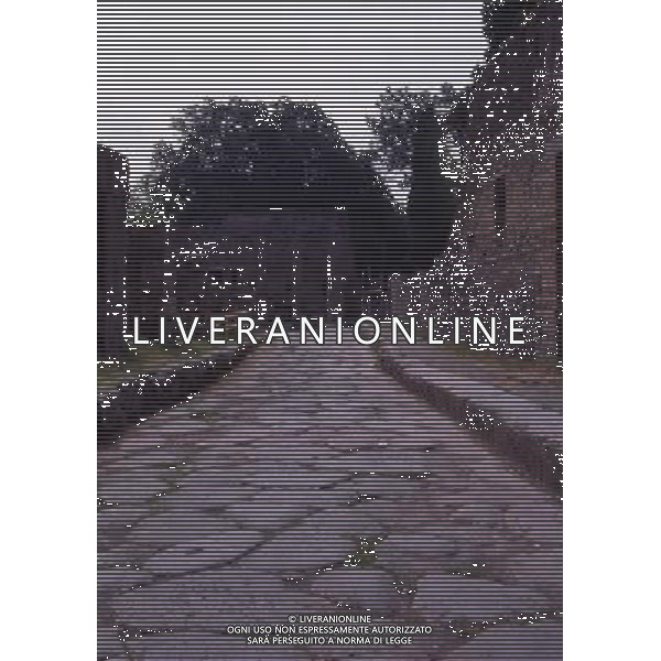 CAMPANIA-POMPEI NELLA FOTO POMPEI-VIA DELLA REGINA AG ALDO LIVERANI SAS