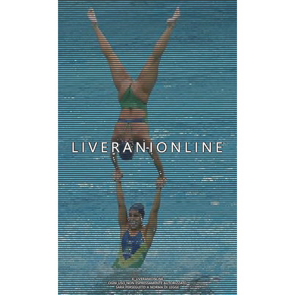 Giochi della XXXI Olimpiade Rio de Janeiro04/08/2016 nella foto allenamenti prima dell\'inizio delle olimpiadi del nuoto sincronizzato e tuffi FOTO MASSIMILIANO VITEZ-AG ALDO LIVERANI 