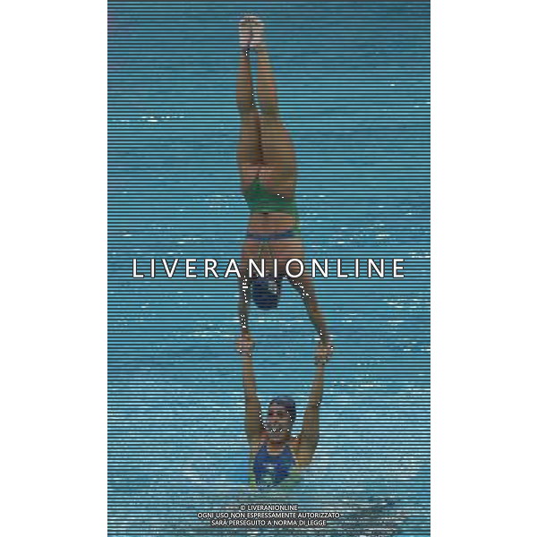 Giochi della XXXI Olimpiade Rio de Janeiro04/08/2016 nella foto allenamenti prima dell\'inizio delle olimpiadi del nuoto sincronizzato e tuffi FOTO MASSIMILIANO VITEZ-AG ALDO LIVERANI 