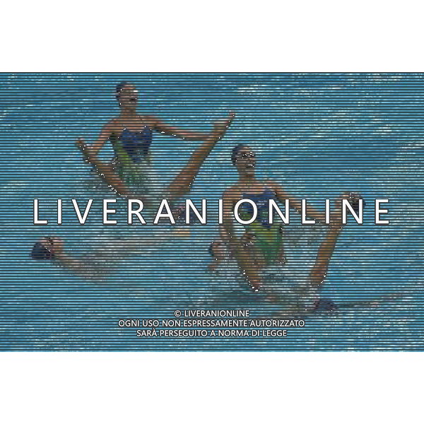 Giochi della XXXI Olimpiade Rio de Janeiro04/08/2016 nella foto allenamenti prima dell\'inizio delle olimpiadi del nuoto sincronizzato e tuffi FOTO MASSIMILIANO VITEZ-AG ALDO LIVERANI 