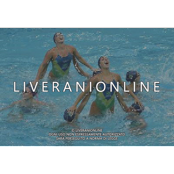 Giochi della XXXI Olimpiade Rio de Janeiro04/08/2016 nella foto allenamenti prima dell\'inizio delle olimpiadi del nuoto sincronizzato e tuffi FOTO MASSIMILIANO VITEZ-AG ALDO LIVERANI 